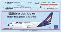 1:200 Malev Boeing 737-700