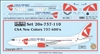 1:200 CSA Czech Airlines Boeing 737-400