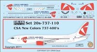 1:200 CSA Czech Airlines Boeing 737-400