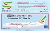 1:200 Ethiopian Airlines Boeing 737-MAX8