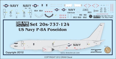 1:200 US Navy Boeing P-8A Poseidon