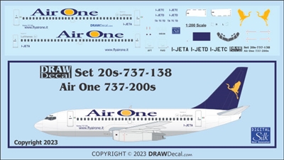 1:200 Air One Boeing 737-200