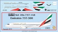 1:200 Emirates  Boeing 737-300