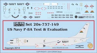 1:200 US Navy Boeing P-8A Poseidon