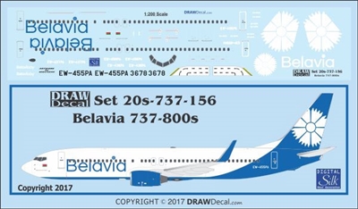 1:200 Belavia Boeing 737-800