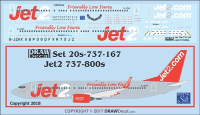 1:200 Jet2.com Boeing 737-800