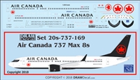 1:200 Air Canada (2017 cs)  Boeing 737-MAX8