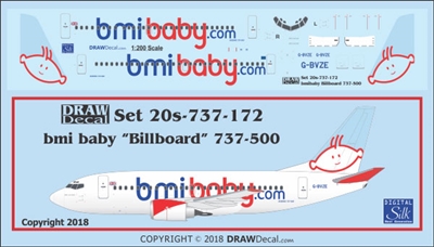 1:200 bmi baby 'Billboard' cs Boeing 737-500