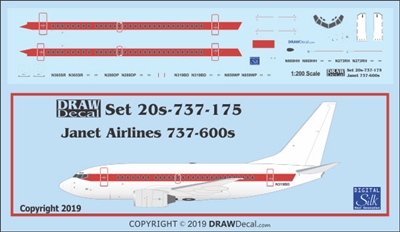 1:200 Janet Boeing 737-600