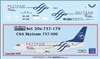 1:200 CSA Czech Airlines 'Skyteam' Boeing 737-500