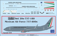 1:200 Fuerza Aerea Mexicana Boeing 737-800