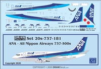 1:200 All Nippon Airways Boeing 737-500 'Super Dolphin'