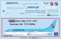 1:200 Korean Air Boeing 737-800