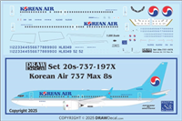 1:200 Korean Air Boeing 737-MAX8