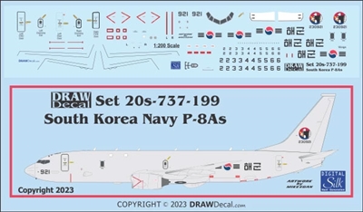 1:200 Republic of Korea Navy Boeing P-8A Poseidon