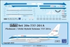 1:200 US Air (Piedmont Airlines hybrid cs)  Boeing 737-200