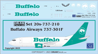 1:200 Buffalo Airways Boeing 737-300F