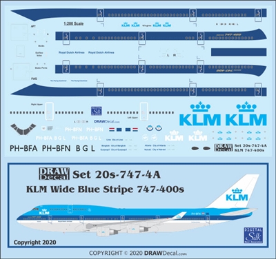 1:200 KLM Boeing 747-400