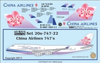 1:200 China Airlines 'Plum Blossom' Boeing 747