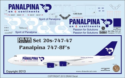 1:200 Panalpina Boeing 747-8F