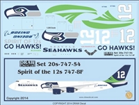 1:200 Spirit of the 12 Boeing 747-8F