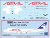 1:200 Astral Cargo Boeing 747-400F
