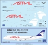 1:200 Astral Cargo Boeing 747-400BDSF