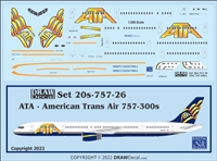 1:200 American Trans Air Boeing 757-300