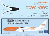 1:200 TNT (Icelandic) Boeing 757-200F