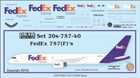 1:200 FedEx Boeing 757-200F