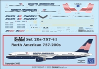 1:200 North American Boeing 757-200