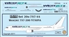 1:200 WestJet Canada Boeing 757-200