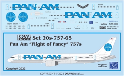 1:200 Pan Am 'Flight of Fancy' Boeing 757-200