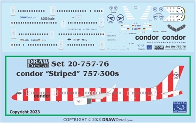 1:200 Condor (2022 cs) Boeing 757-300