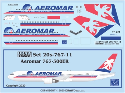 1:200 Aeromar Boeing 767-300ER