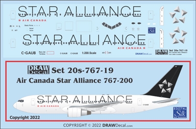1:200 Air Canada 'Star Alliance' Boeing 767-200