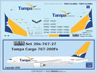 1:200 Tampa Cargo Boeing 767-200