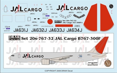 1:200 JAL Cargo Boeing 767-300F