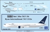 1:200 Ryan International Boeing 767-300