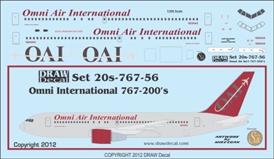 1:200 Omni Air International Boeing 767-224ER
