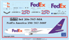 1:200 FedEx 'America 250' Boeing 767-300F