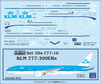 1:200 KLM Boeing 777-200