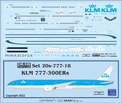 1:200 KLM Boeing 777-300ER
