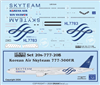 1:200 Korean Air 'Skyteam' Boeing 777-300ER