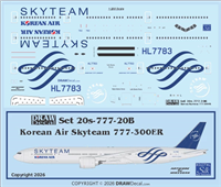 1:200 Korean Air 'Skyteam' Boeing 777-300ER