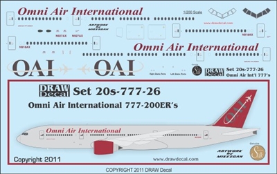 1:200 Omni Air International Boeing 777-200