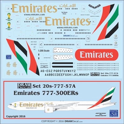 1:200 Emirates  Boeing 777-300ER