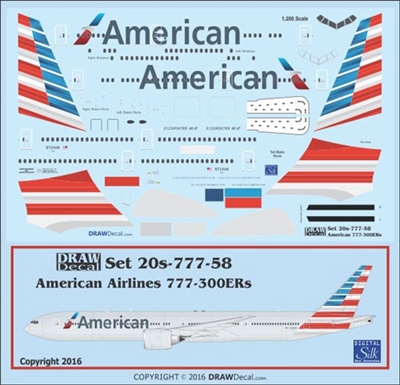 1:200 American Airlines Boeing 777-300ER