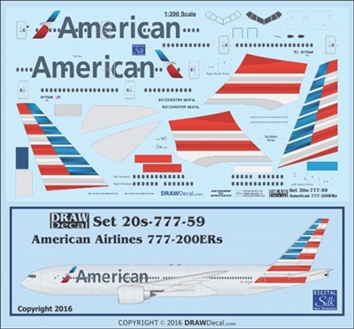 1:200 American Airlines Boeing 777-200ER