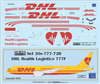 1:200 DHL Health Logistics Boeing 777-2F